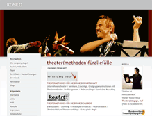 Tablet Screenshot of kosilo.at